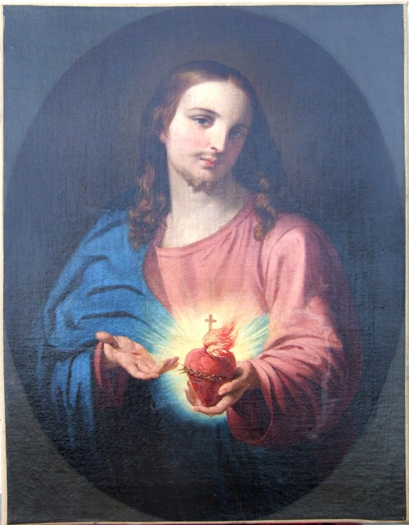 Scuola toscana sec. XVIII, Sacro Cuore di Gesù - beweb, Batoni Pompeo